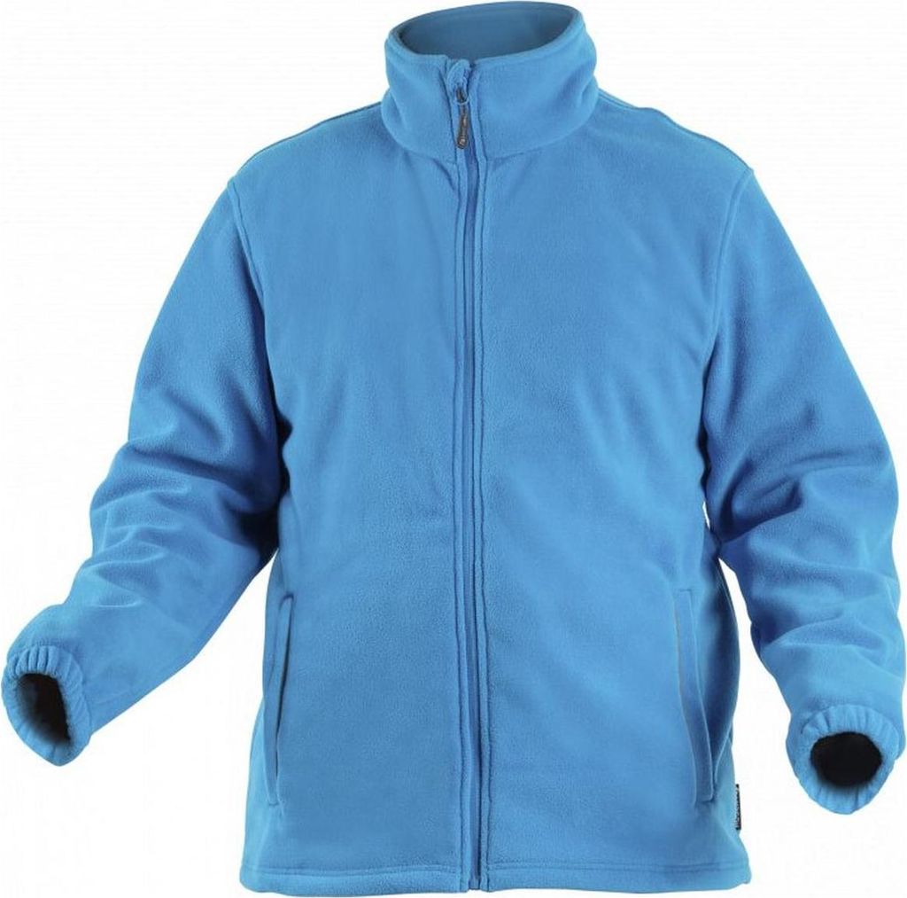 Fleecejacke "Hase" mit Reflexelementen 250 g/m² Hellblau S