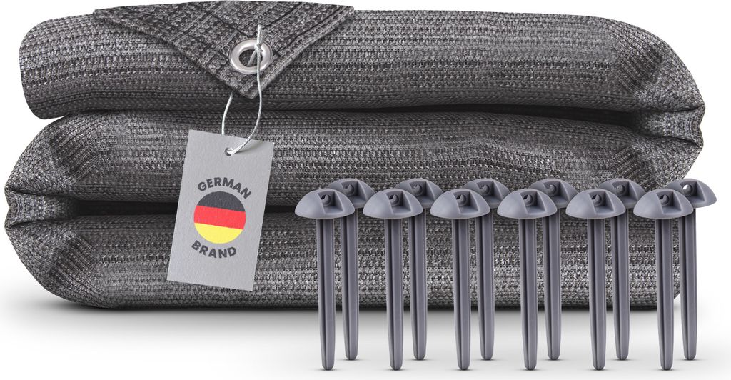 Vorzeltteppich 250x300 cm – Camping Matte mit Ösen, Outdoor Produktbild 