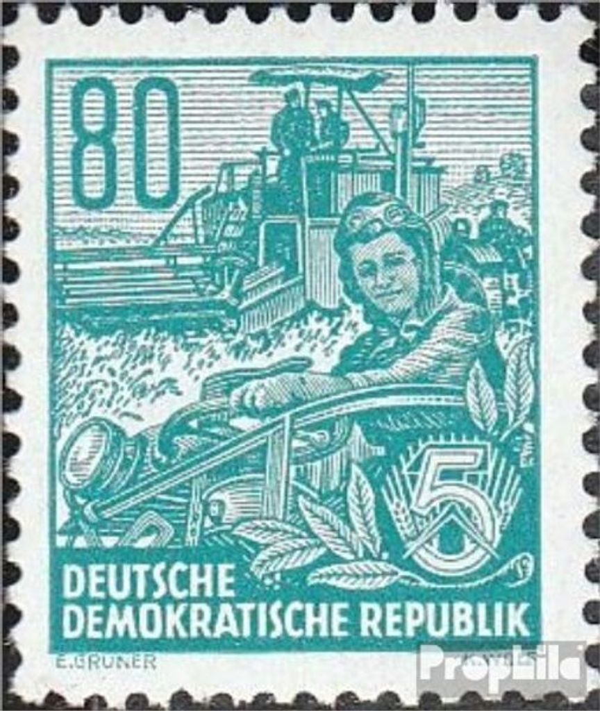 Briefmarken DDR 1953 Mi 421X I Bedarfsstempel gestempelt Fünfjahresplan (II)