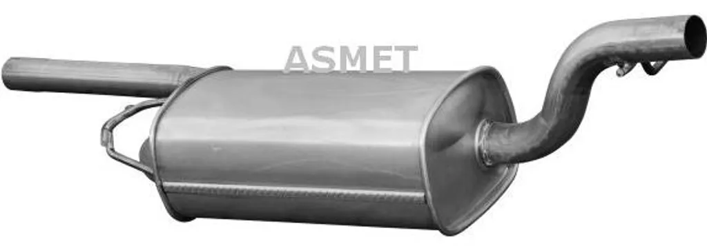 Remplacement Silencieux Central Focus : ASMET 7134 (OEM 1067311)