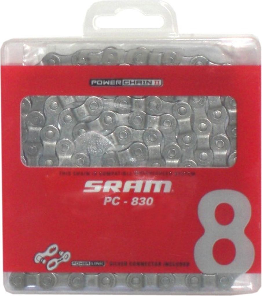 Sram Schaltungskette PC 830 114 Glieder 6/7/8-fach silber