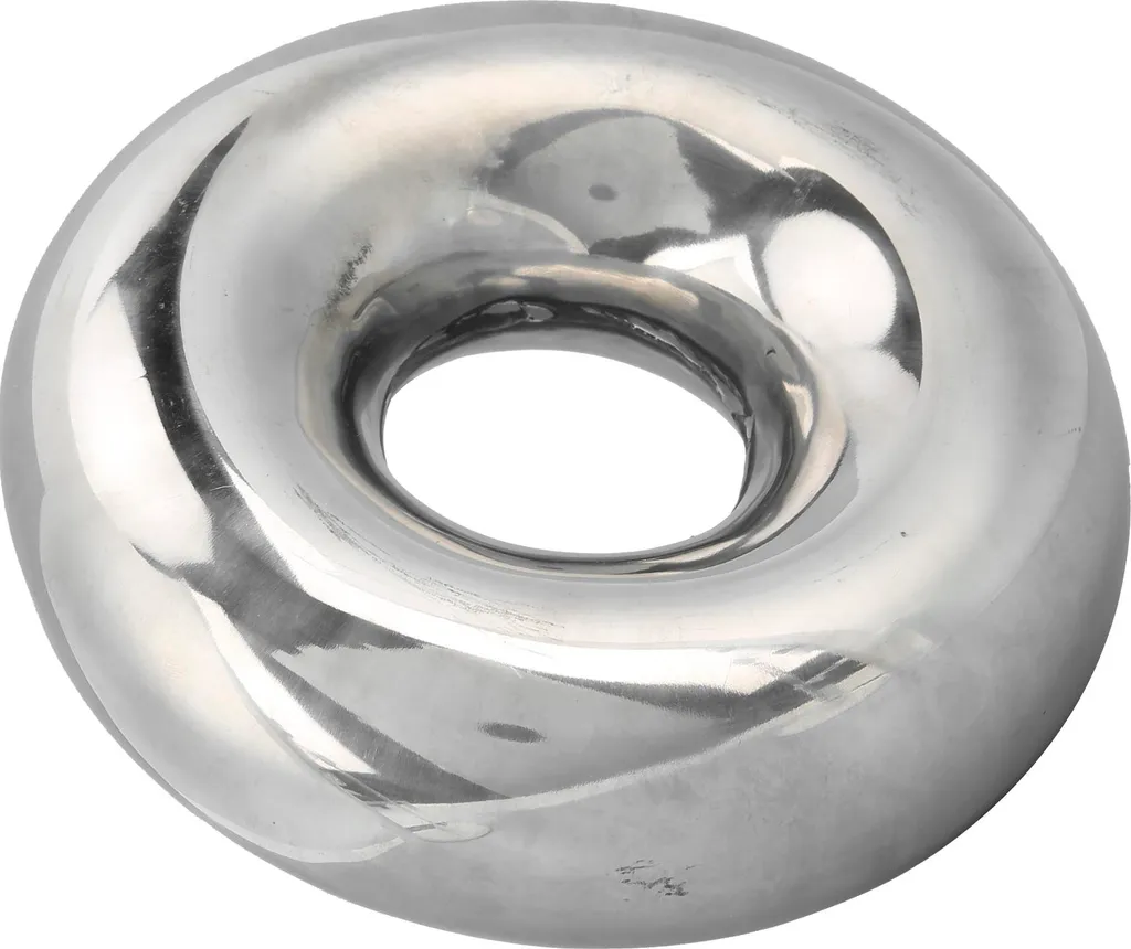 Donut d'échappement pour création de ligne sur mesure en inox 63,5 mm poli