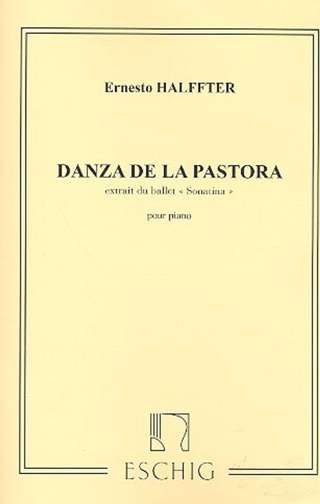 Danza de la pastora pour piano