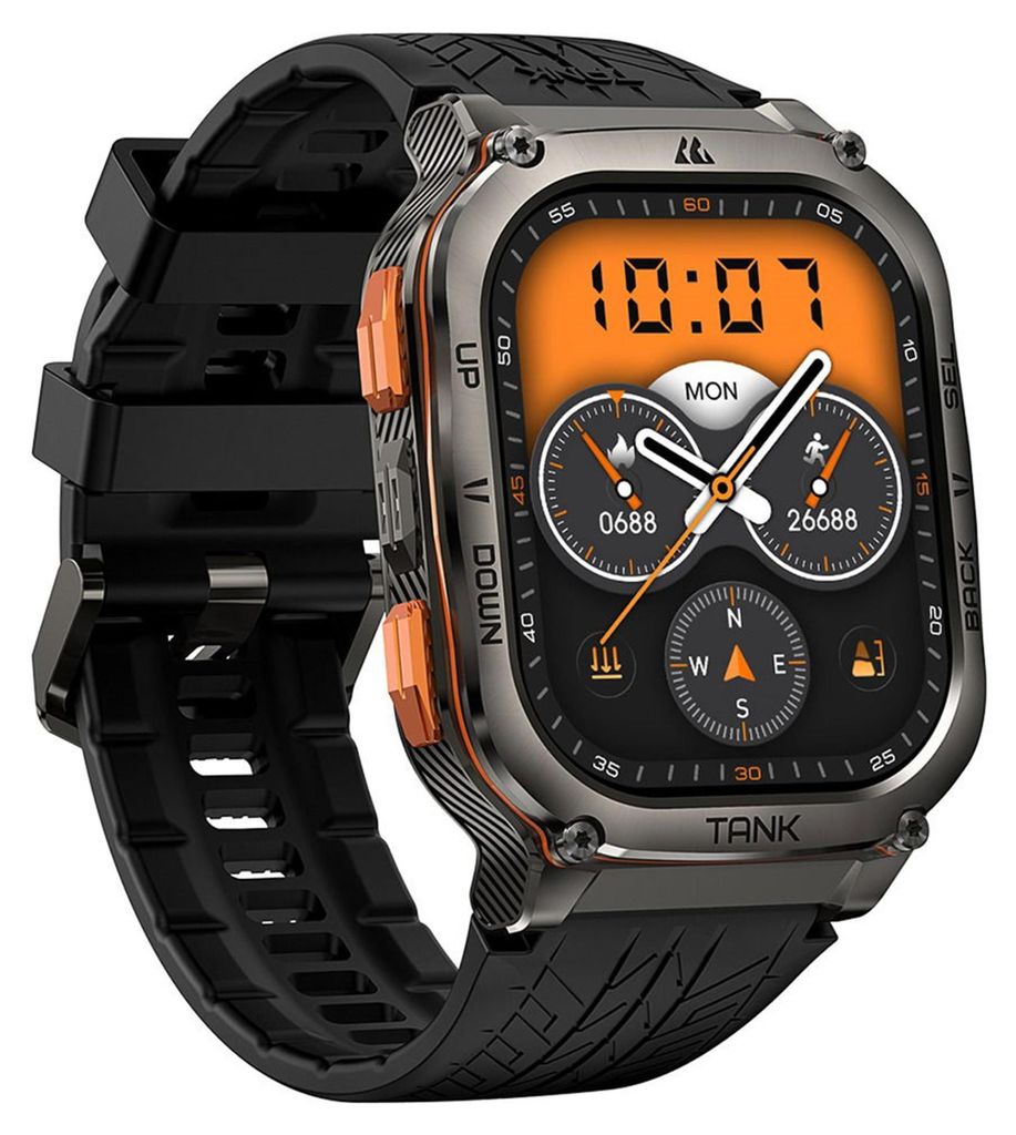 KOSPET TANK M3 ULTRA, 4,98 cm (1.96"), AMOLED, Touchscreen, GPS