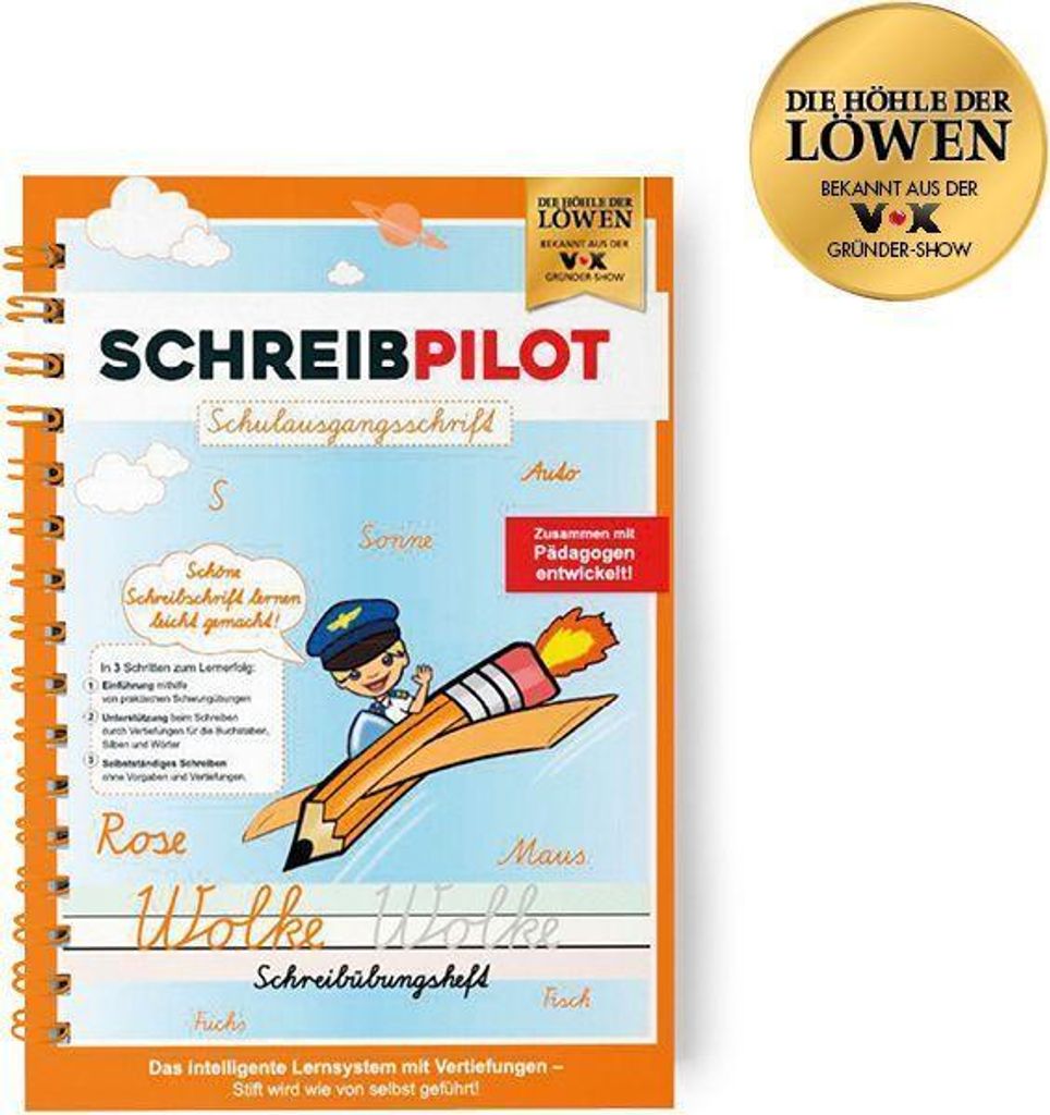 Schreibpilot Schreibschrift - Schreibübungsheft Produktbild 