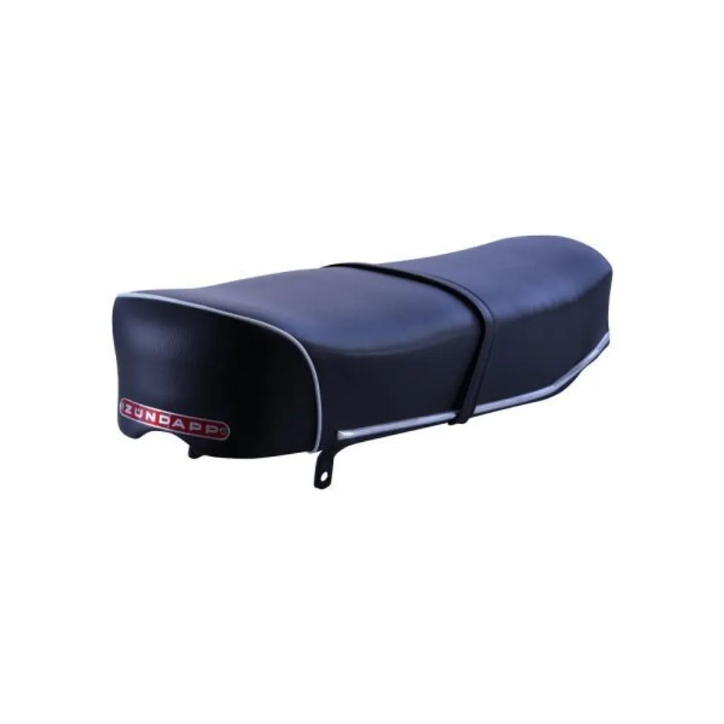 Selle biplace vintage pour moto Zündapp KS GTS 50 Type 517 noire