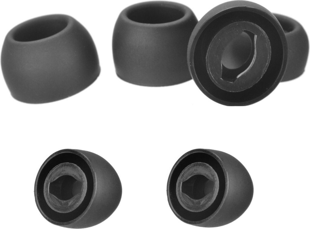 INF 6 Paar Ersatz-Ohrpolster für TWS Samsung Galaxy Buds Pro Schwarz