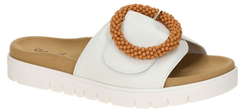 Gabor 83.745 Damen Pantoletten - Pantolette weiß NEU