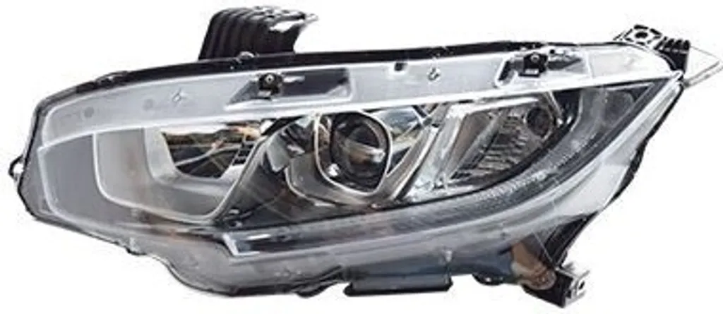 Réparez votre éclairage avec le phare gauche VAN WEZEL 2590961 Civic