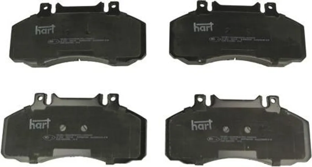 Jeu de plaquettes de frein à disque HART 215 929 pour utilitaire Sprinter