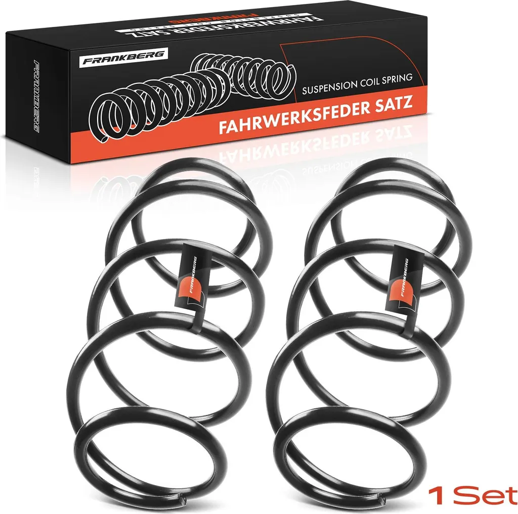 2 Ressorts de Suspension Avant Frankberg pour Volvo S40 V40 1.6L 00-04