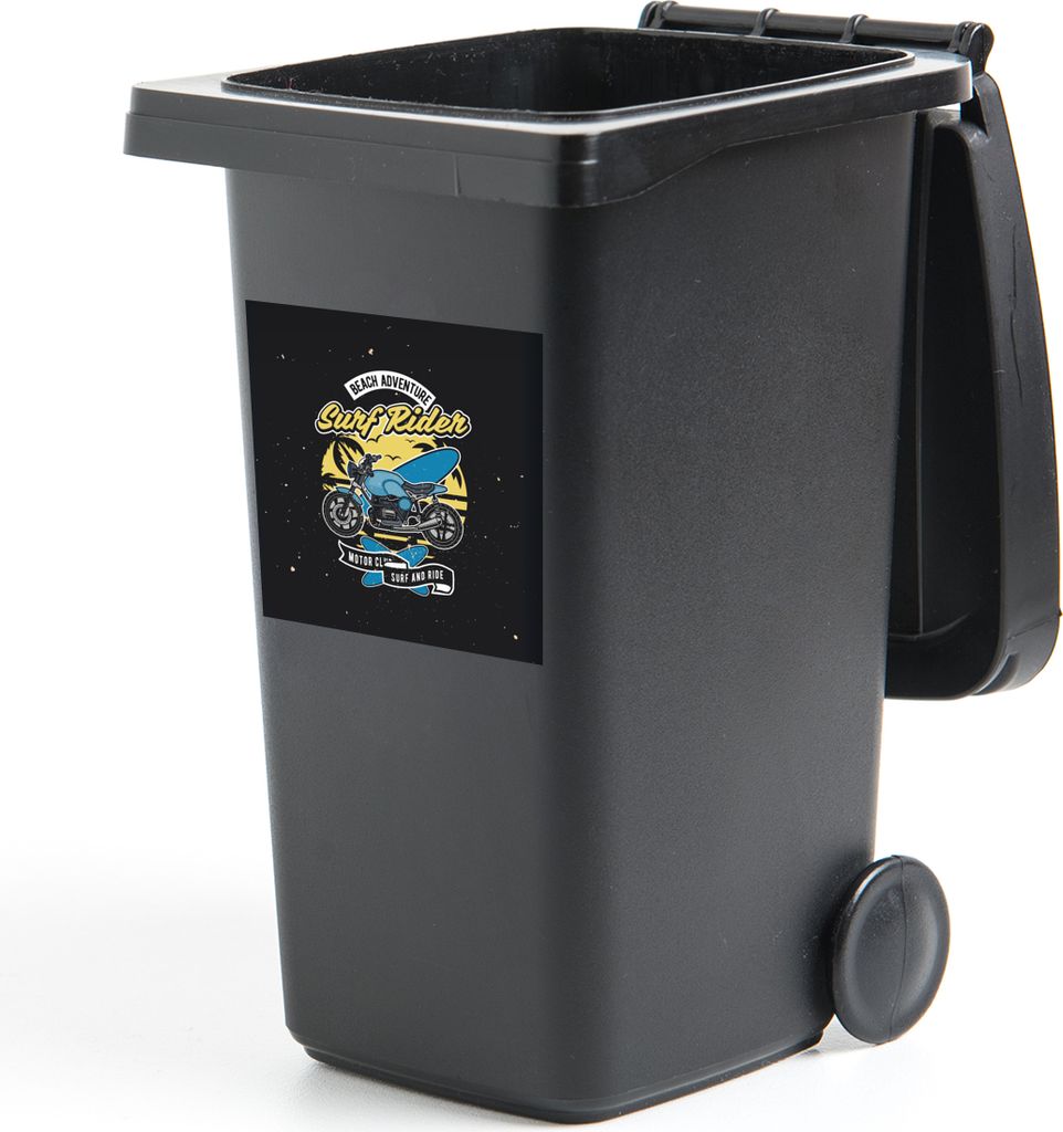 MuchoWow - Abfall-Aufkleber - Container - für Abfallcontainer