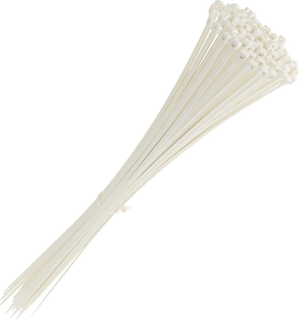 Extra lange Kabelbinder - 430mm x 4.8mm für besonders schwere Anwendungen - Robuste professionelle Nylon-Bindemittel für die Innen- und Außenkab...