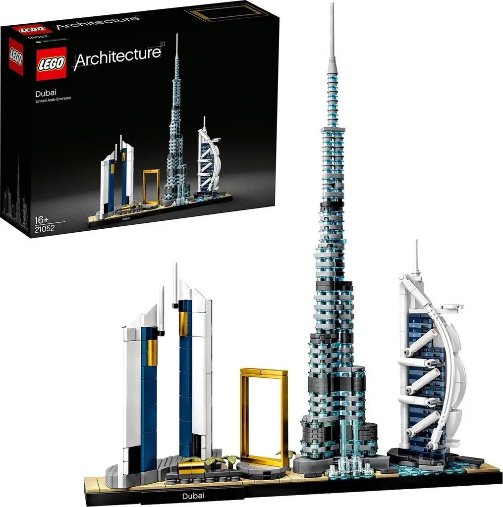Souvenir de Voyage Dubaï LEGO 21052 - Recréez l'Horizon des Émirats chez Vous