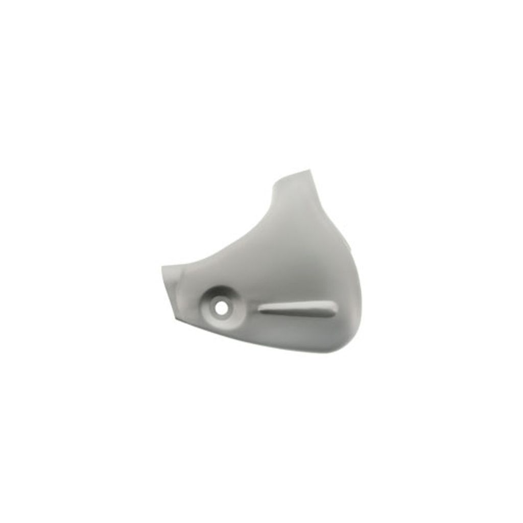 Zierblech, rechts - 1 Befestigungsloch, Aluminium - zur Vordergabel SR2E, SR4-1, KR50