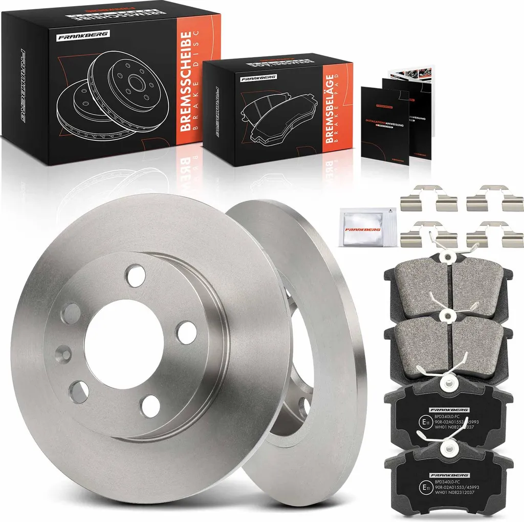 Stopper les Sifflements : Kit Frein Arrière Disques Plaquettes Audi TT