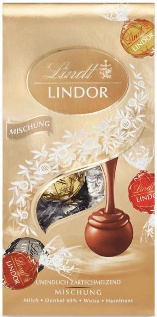 Lindt Lindor Kugeln Mischung 137g Produktbild 