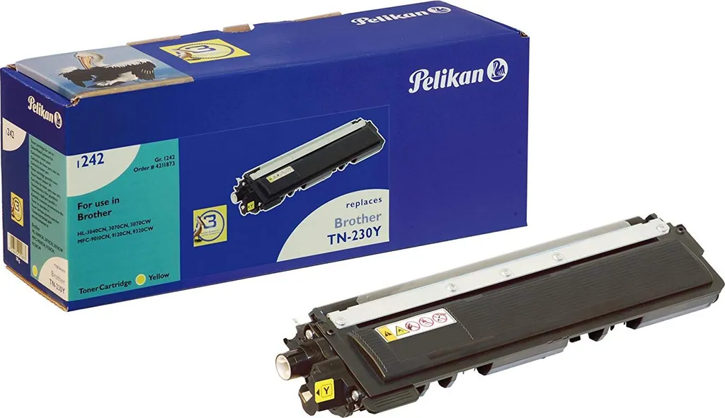 Toner Pelikan 1242 Jaune compatible pour impression de bureau