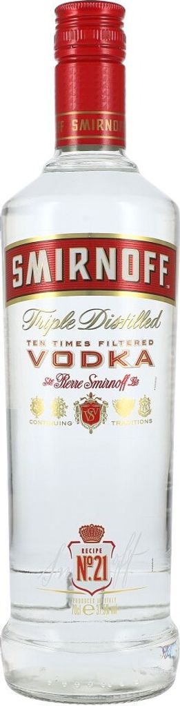Smirnoff Red Label Vodka Triple Distilled No. 21 | 37,5 % Produktbild 8
