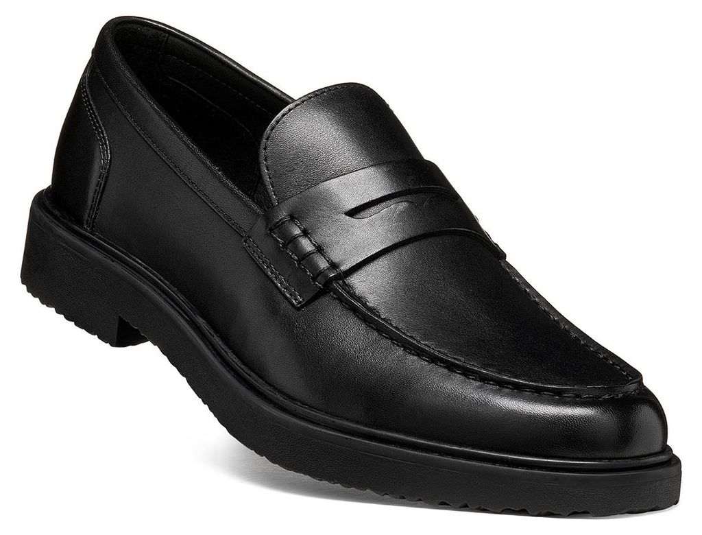 Geox Massimiano, mocassin en cuir pour hommes, modèle Image du produit 