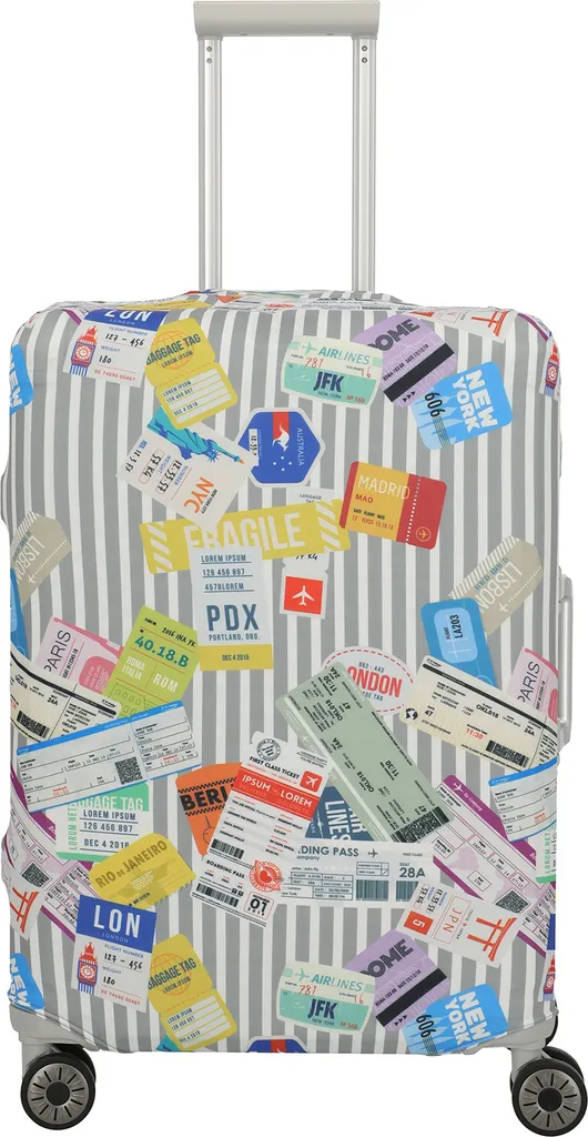 Cover Valigia Travelite Fantasia Tickets: Mai più Valigie Scambiate!