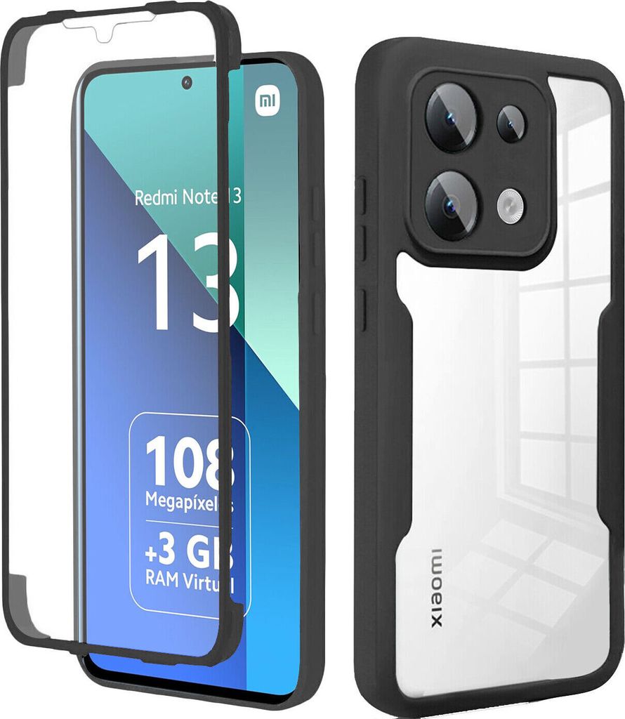 Xiaomi Redmi 13C 5G Transparente Hülle - Foto 8