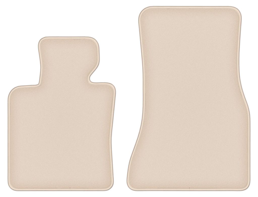 DURBAN Beige Velours-Fußmatten vorne für BMW 6 G32 GT Gran Produktbild 