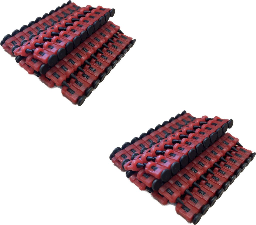Betonnägel Premium 17mm Kohlenstoffstahl Verzinkt für harten Stahl 2000 St, HB42
