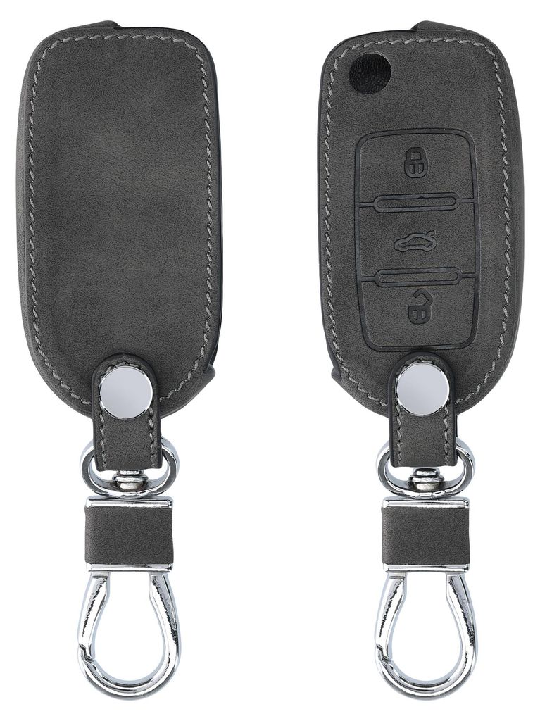 kwmobile Schlüsselhülle für VW Skoda Seat 3-Tasten Produktbild 