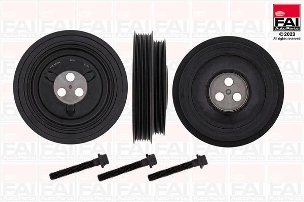 FAI AutoParts Riemenscheibensatz Kurbelwelle FVD1009K für FORD Transit Custom V362 Kastenwagen (FY, FZ) 45mm 144mm