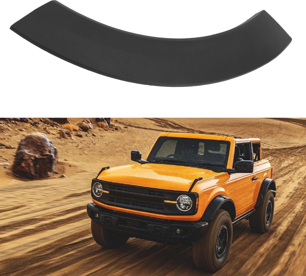 Hinterradverbreiterungen Fadeless Robustes Bogenformteil für Bronco Sport 2021-2023 L Small