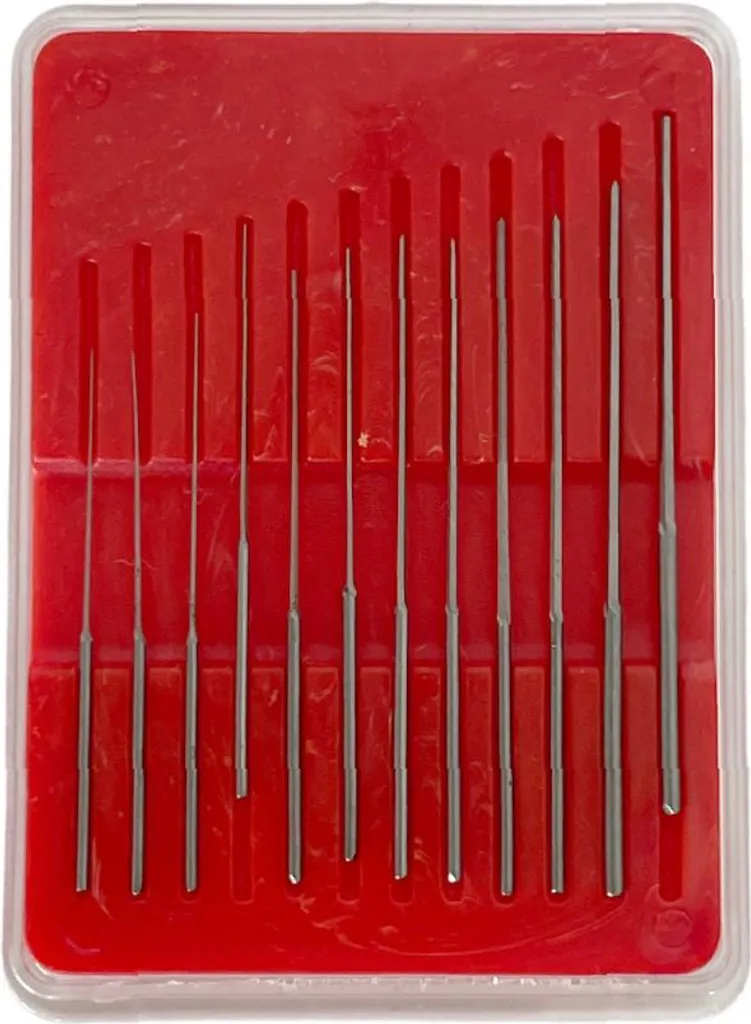 Set Alesatori Orologiaio Beco Technic | 12 Broches Pivot High-Precision