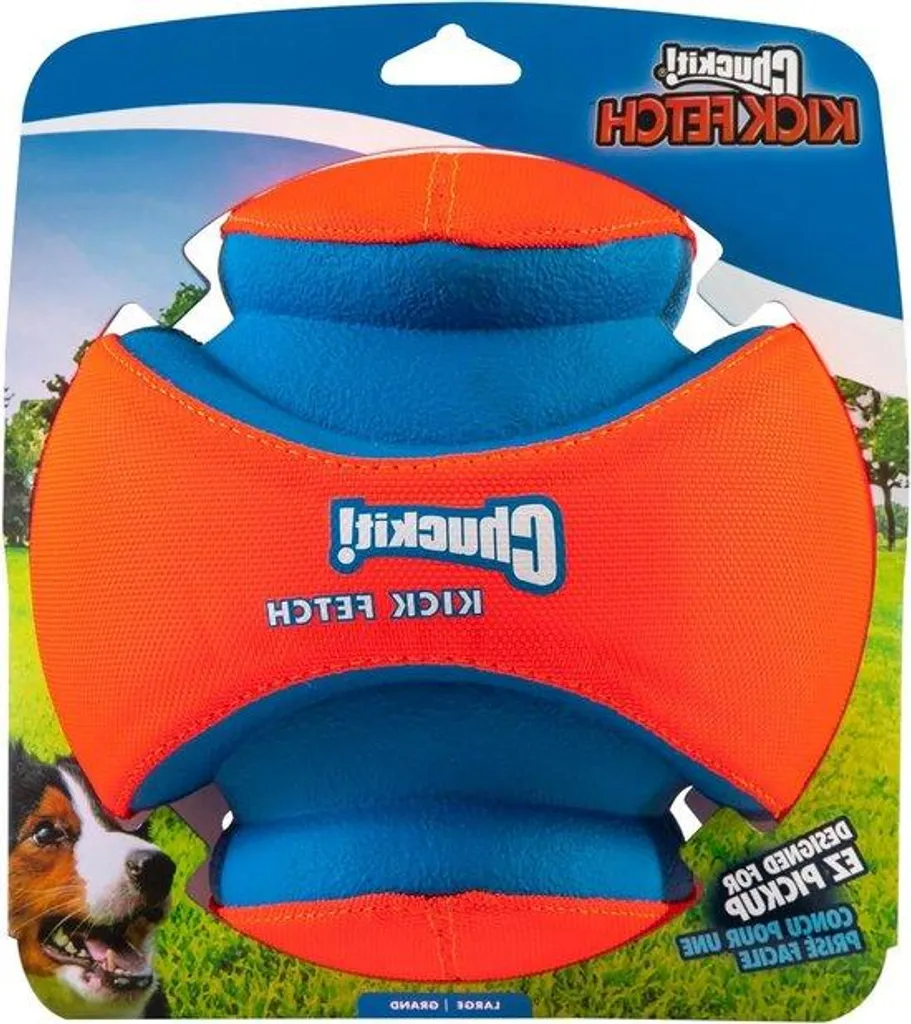 Jouet Interactif pour Grand Chien : Ballon de Football Kick Fetch Résistant