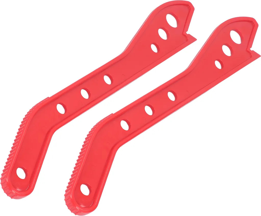 Lavora il Legno in Sicurezza | Set 2 Spingilegno Professionali Rosso - 6
