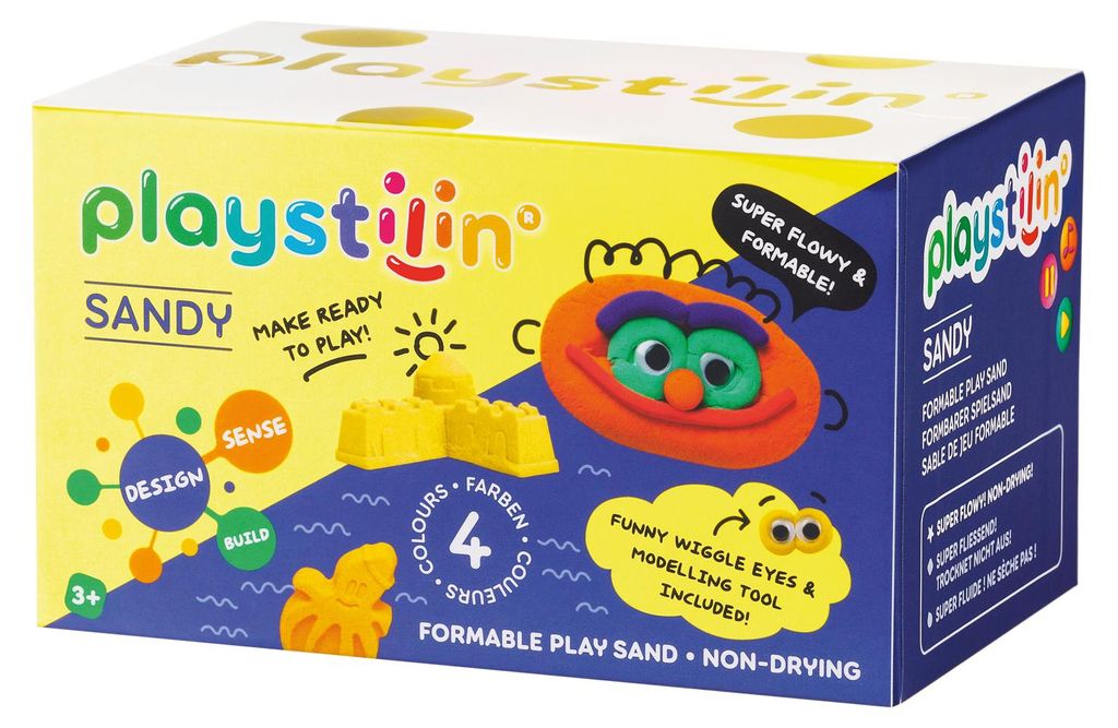 Playstilin Knetbarer Spielsand - magisches sensorisches Spielzeug