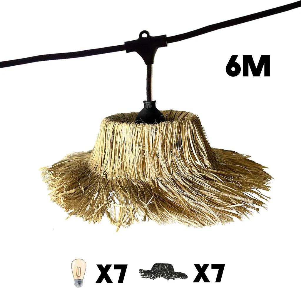 Guirlande extérieure connectable avec ampoules E27 à filament LED - 4