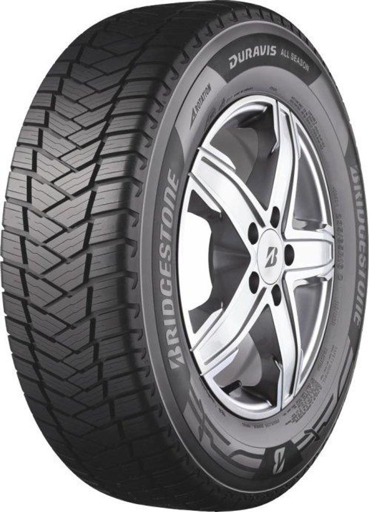 Bridgestone Ganzjahresreifen motorcycle-tyres Duravis All-Season ( 225/75 R16C 121/120S Enliten / EV )