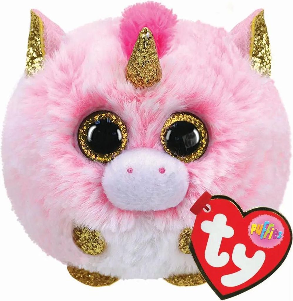 TY 42508 Fantasia Unicorn Puffies Einhorn Plüschtier, Produktbild 