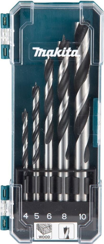 Makita D-72861 Holzbohrer-Set 4-10mm Produktbild 1
