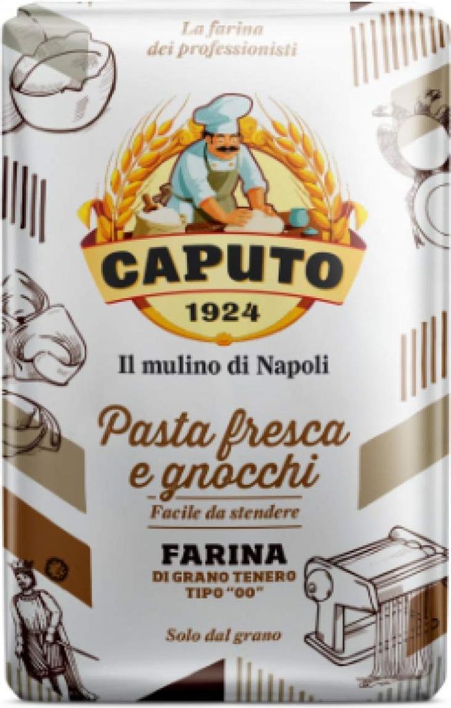 12x Farina Molino Caputo Pasta fresca e gnocchi Napoli Mehl "00" 1kg