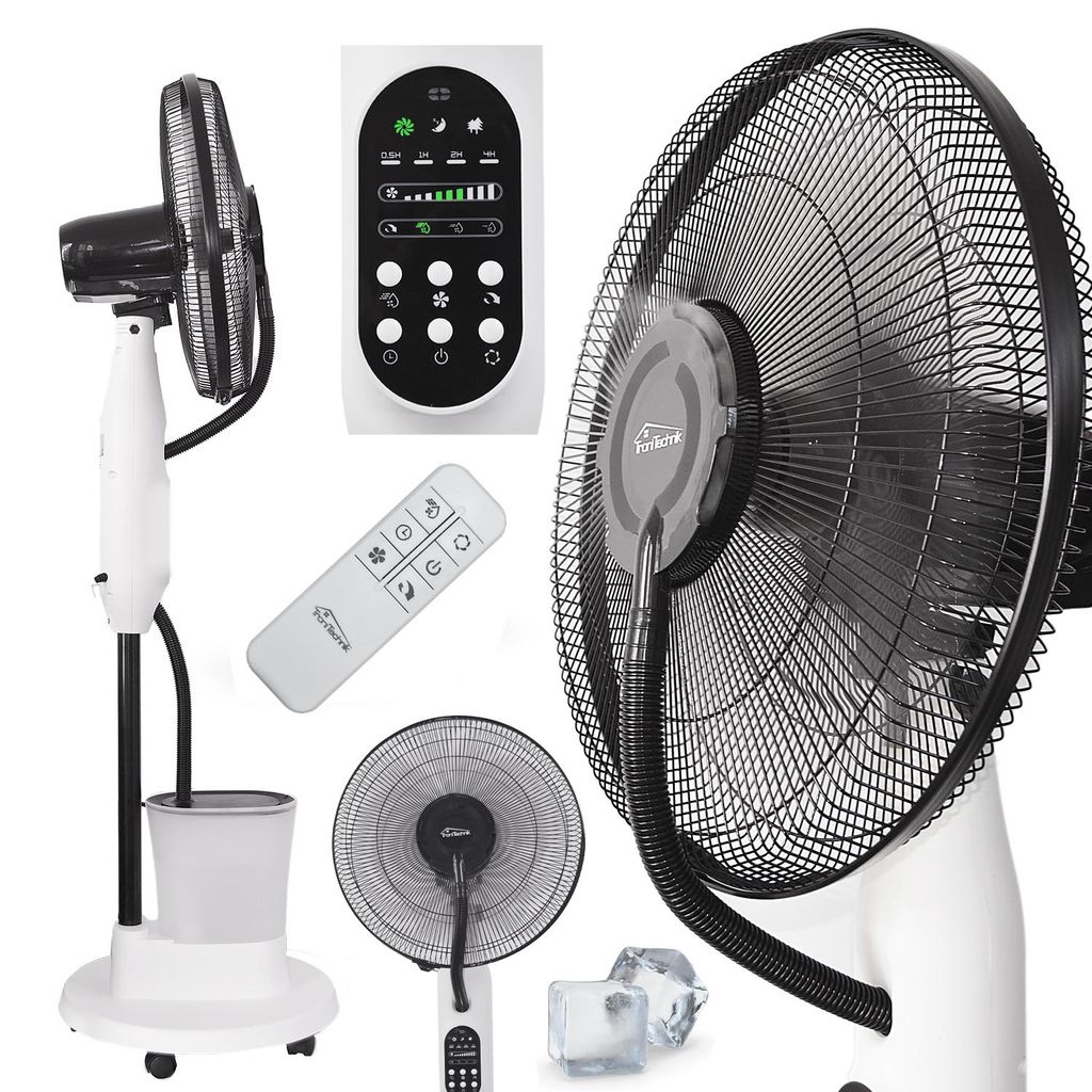 TroniTechnik® Standventilator mit Wasser, Ventilator mit Produktbild 