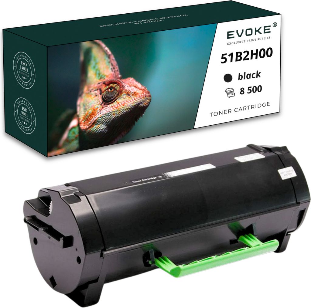 Toner für Lexmark 51B2H00 Schwarz 51B2H MX417 ️️ MS417DN MS517DN MS617DN ️