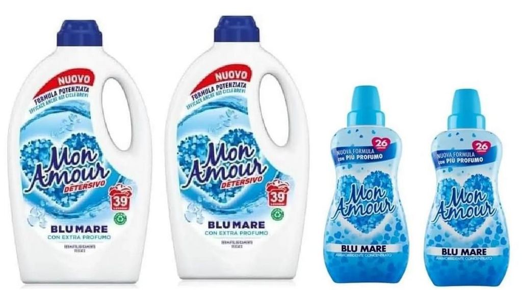 Paglieri Mon Amour Blu Mare Testpaket 2 Waschmittel -  2 Produktbild 