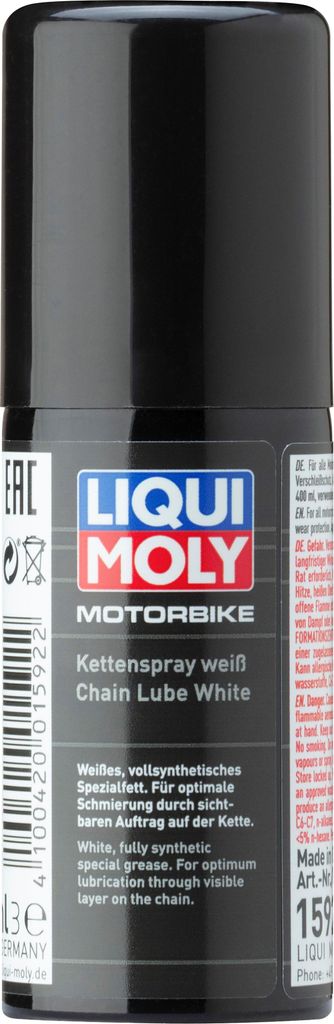 LIQUI MOLY Kettenspray Weiß Motorbike 50 ml