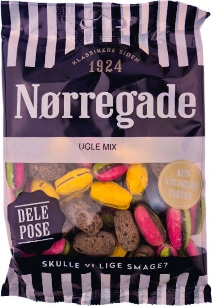 Noerregade Ugle Mix 310g - Eulen Lakritz Mischung Produktbild 