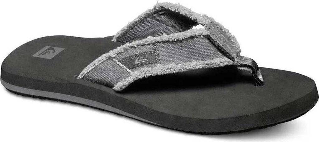 Quiksilver Herren Sandale MONKEY ABYSS, Größe Schuhe:45, Farben:xskc-grey/black/b