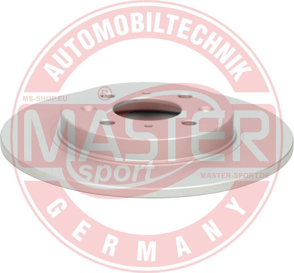 MASTER-SPORT 24010901621-PCS-MS Bremsscheibe (1x Stück) Hinterachse für HONDA JAZZ III (GE_, GG_, GP_, ZA_)