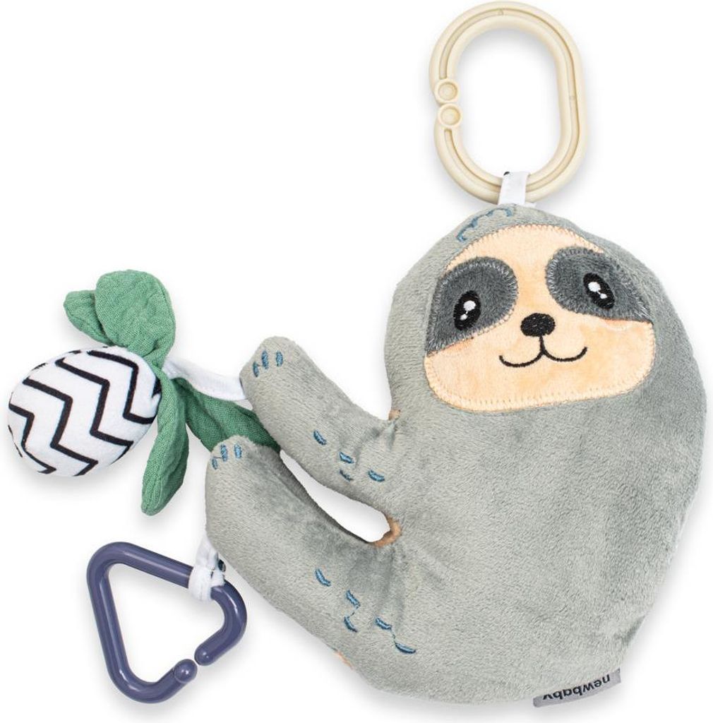 Plüschtier zum Aufhängen New Baby Sloth 16 cm