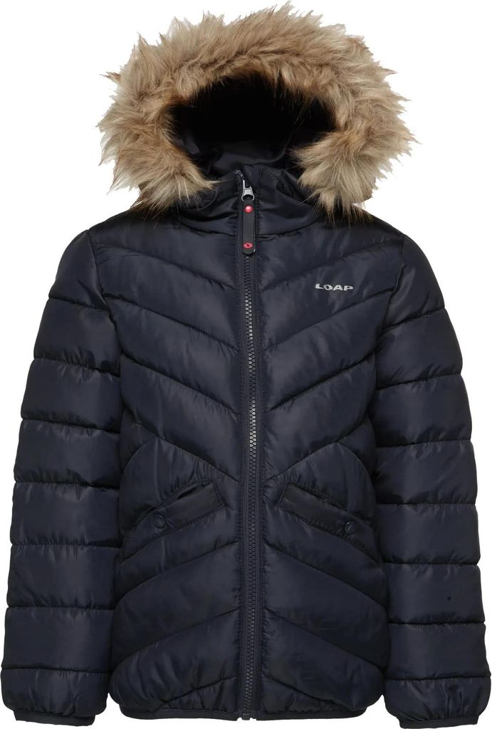 Kinder-Winterjacke Loap Involfa Dunkelblau - 146-152 Produktbild 