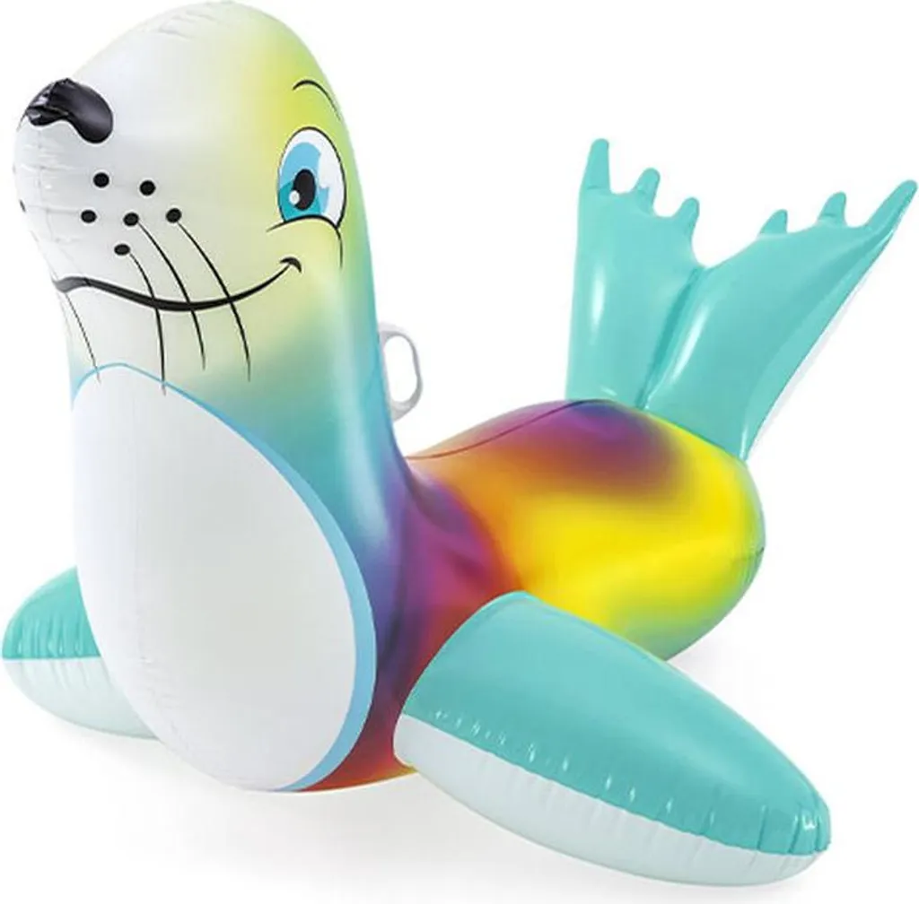 Jeux Gonflables de Plage : Phoque Flottant Géant pour Enfants